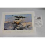 ROBERT TAYLOR (b1951),  Assault On The Capital,  Print, pencil signed limited edition 288/500 with