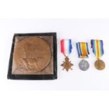 Medals of 15657 Sergeant Murdo John Dewar (KIA 1/8/17, aged 24) of the 13th Battalion The Royal