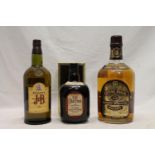 CHIVAS REGAL 12 year old blended Scotch whisky 43% abv 1.75litre, JUSTERINI AND BROOKS J&B 15 year