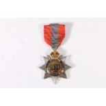 George VI Imperial Service Order ISO star [un-named], of first type with GRI cypher, (ref 59/51)