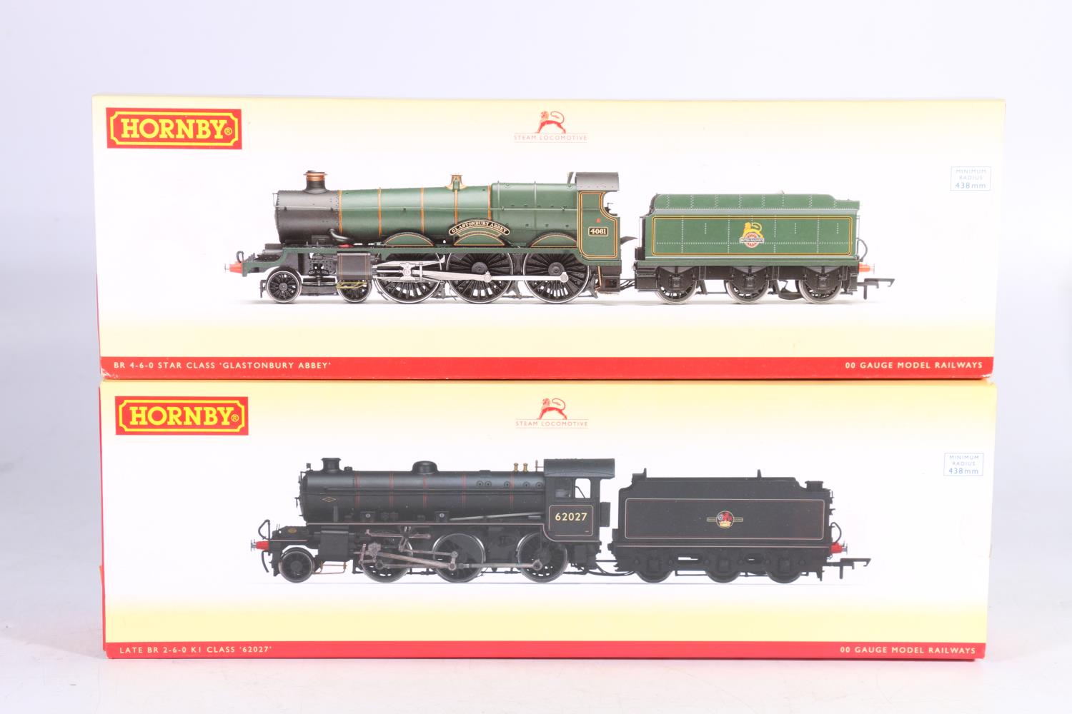 Two Hornby DCC Ready OO gauge model railways locomotives including R3167 4-6-0 Star Class