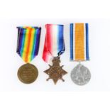 Medals of 10812 Private James Mathewson Stuart of the 6th Battalion Gordon Highlanders KIA 28.9.1915