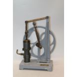 The Geryk vacuum pump model with plaque "Pulsometer Engineering Company Limited of London and
