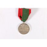 Glasgow Corporation Bravery medal [un-named] silver assay marks for Birmingham 1953 with