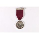John Fenton Provost of Monifieth George V Coronation medal 1911, assay marks to edge JAR for J A