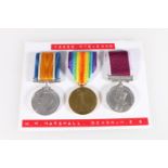 Medals of 78055 Private/Sub Conductor William Henry Marshall of the Devon Regiment and Military