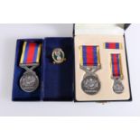 Malaya General Service medal and miniature in Elitkraf "Pinget Jasa Malaysia" issue box, also a