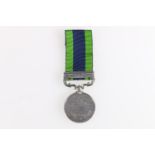 Medal of 7422 Sepoy Harnam Singh of the 3-11 Sikh Regiment, comprising George V Indian General