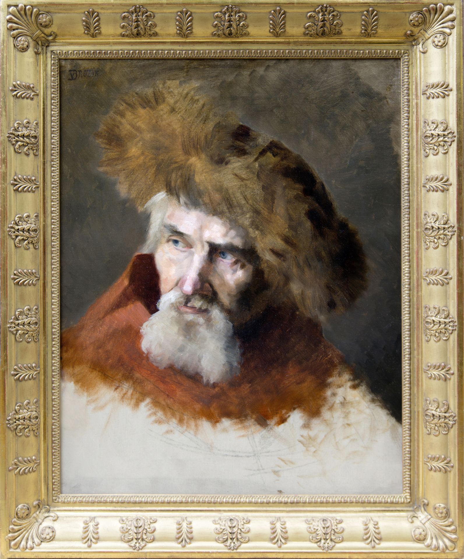 Václav Brozik, Tremosna 1851 – 1901 Paris, Portrait - Image 2 of 3