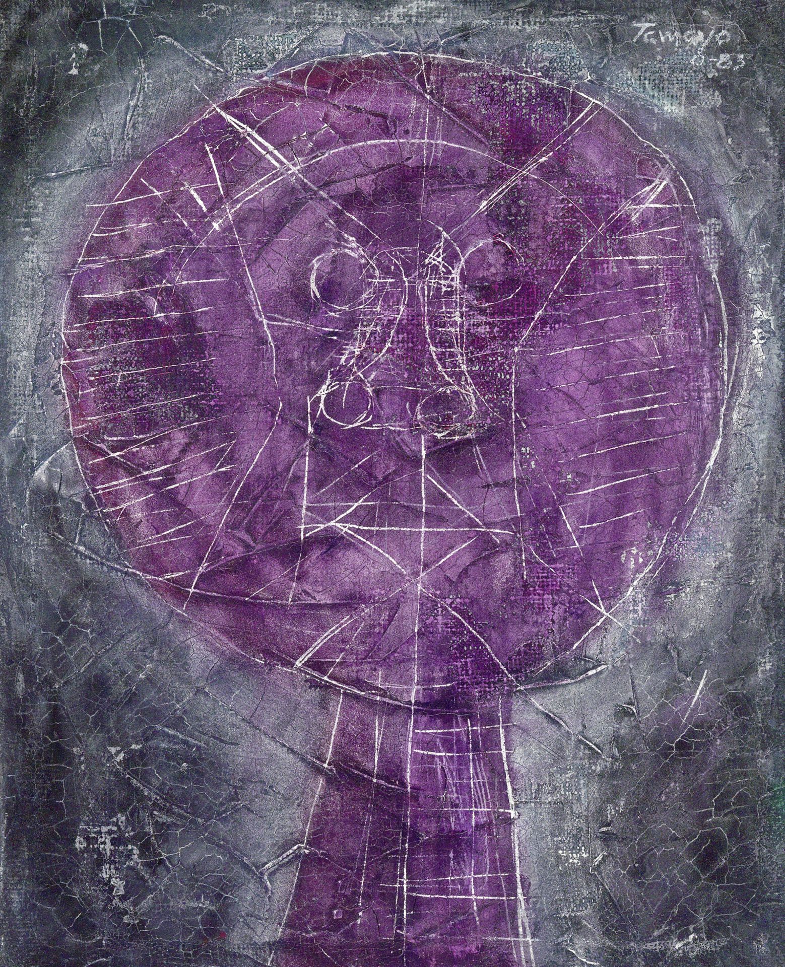 Rufino Tamayo, Oaxaca 1899 - 1991 Mexico City, Cabeza Morada (violetter Kopf)