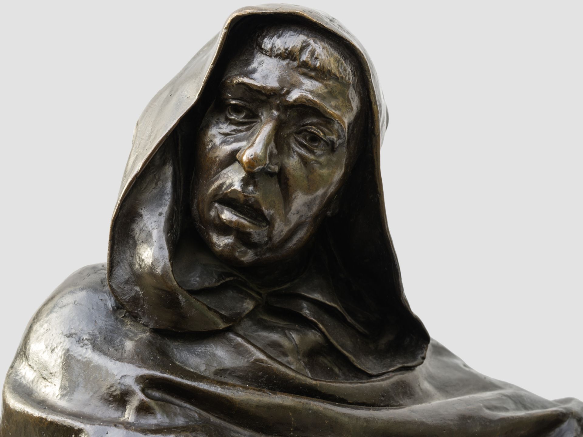 Girolamo Savonarola Büste, Italien/Florenz, 16./19. Jahrhundert - Image 3 of 6