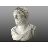 Portraitbüste des Kaisers Hadrian, Meisterlicher, italienischer Bildhauer, 17./ 18. Jahrhundert
