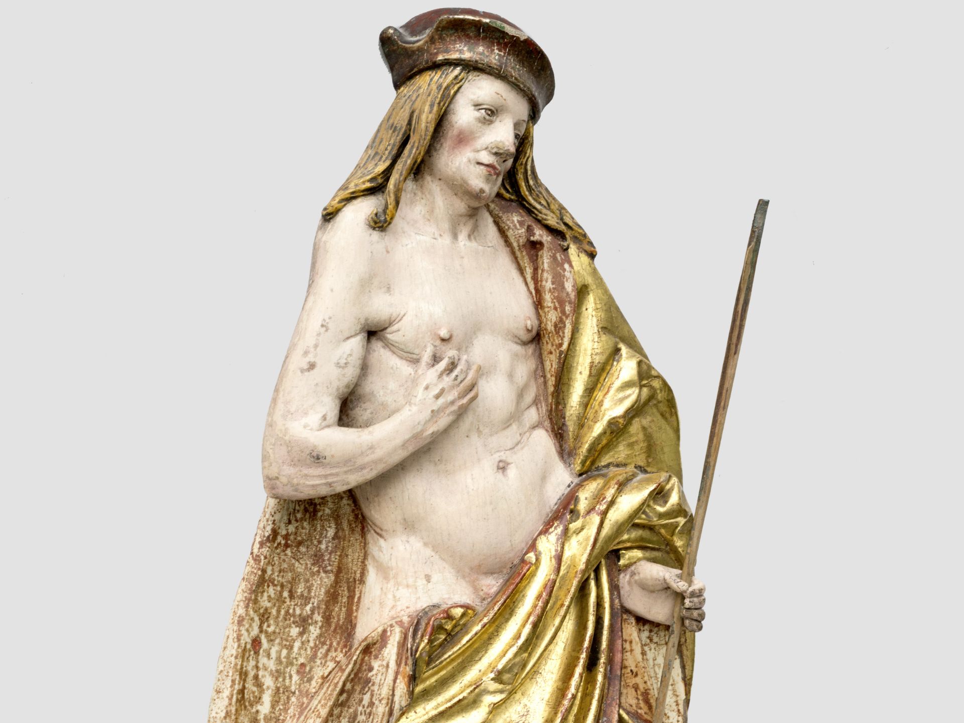 Jörg Lederer, Füssen 1470 – 1550 Kaufbeuren, Hl. Sebastian, 1513 - Image 4 of 6