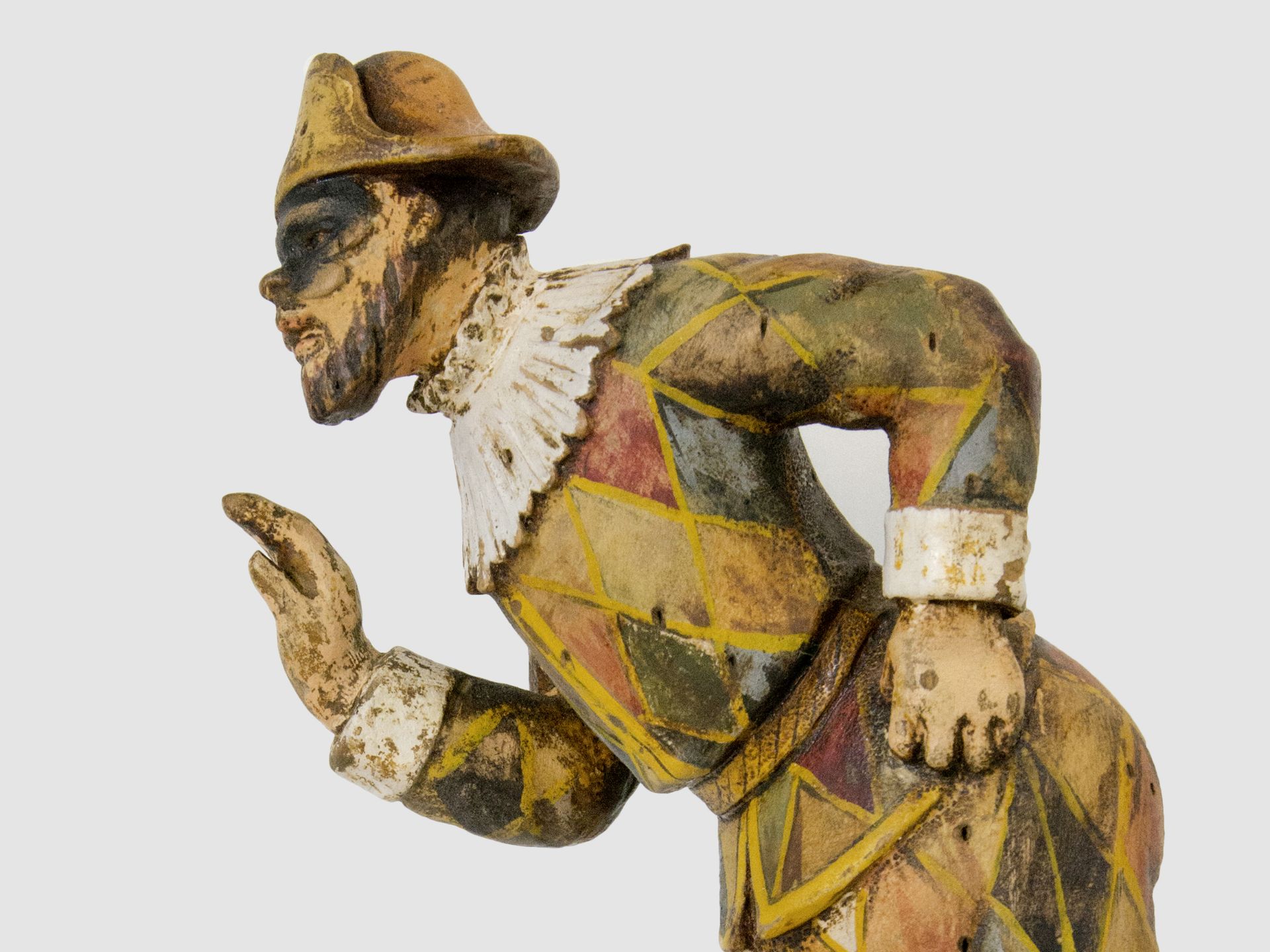 Harlekin, Figur aus der Commedia dell´arte, Venedig 18./19. Jh. - Image 2 of 6