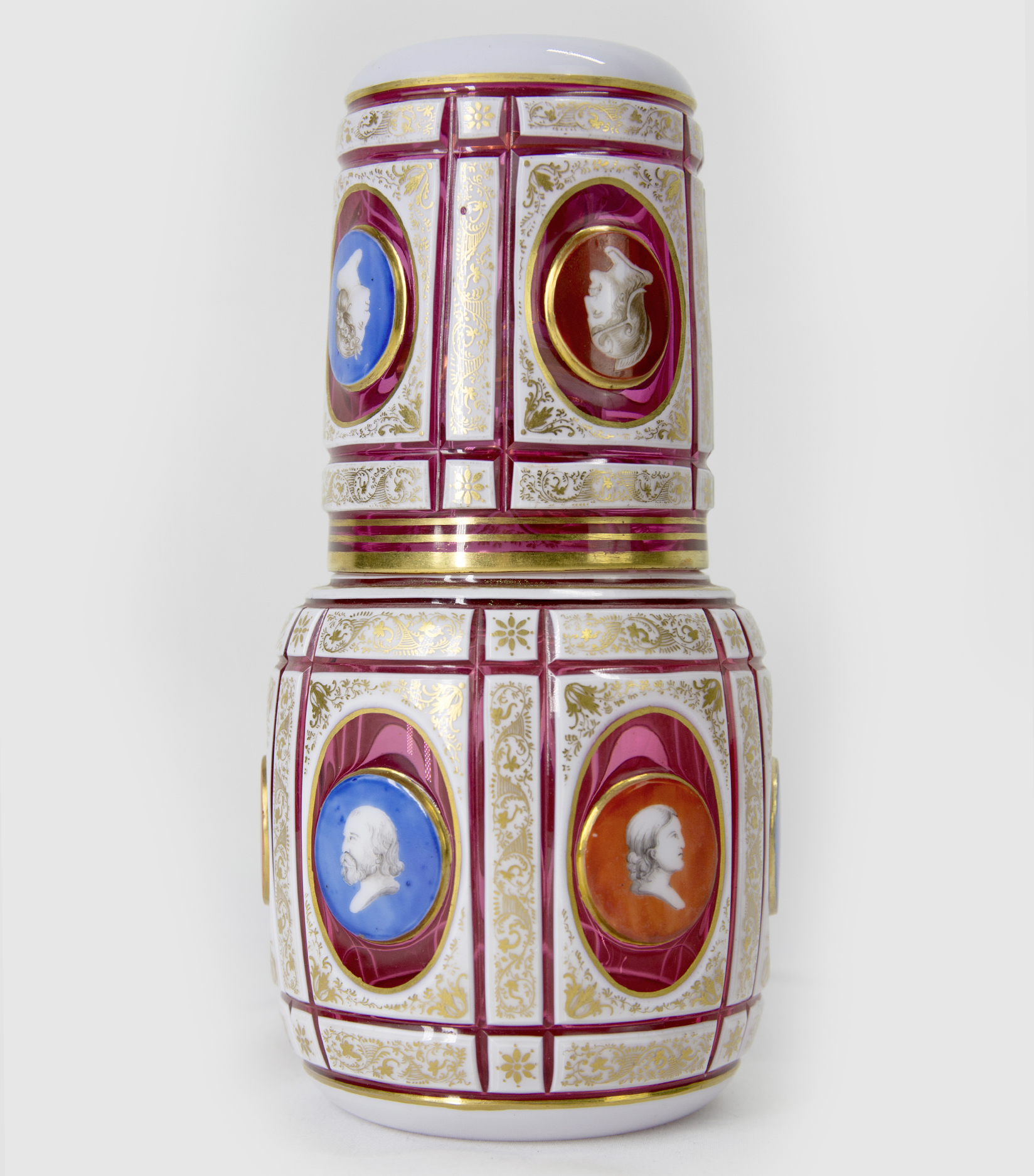 Sturzglasflasche, Böhmen, Friedrich Egermann 1777-1864? - Image 2 of 7