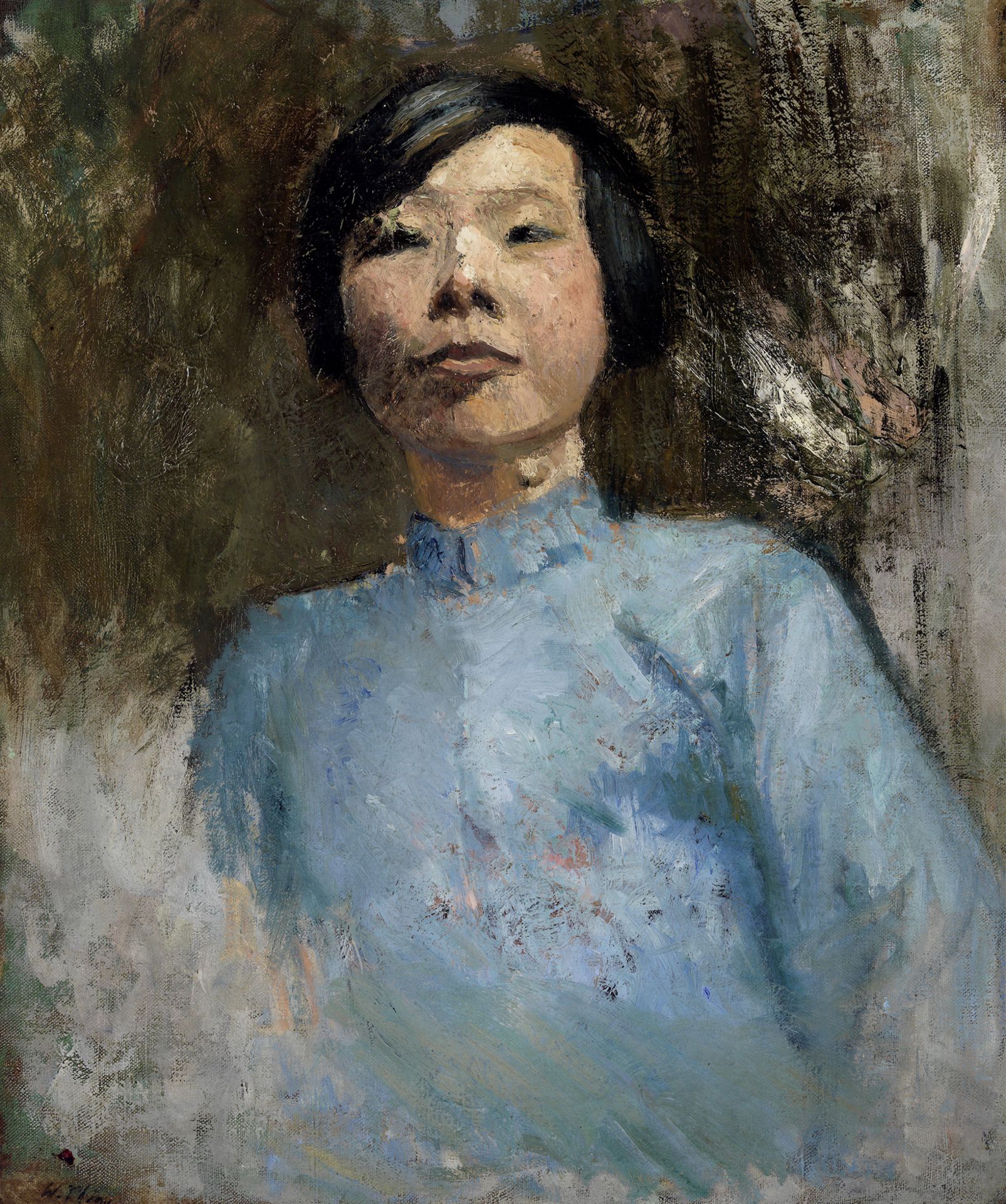 Wilhelm Thöny, Graz 1888 - 1949 New York, Portrait einer Chinesin