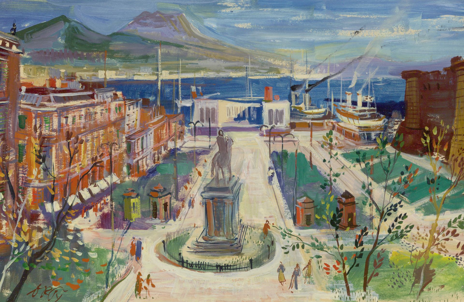 Otto Rudolf Schatz,Wien 1900 – 1961 Wien, Neapel