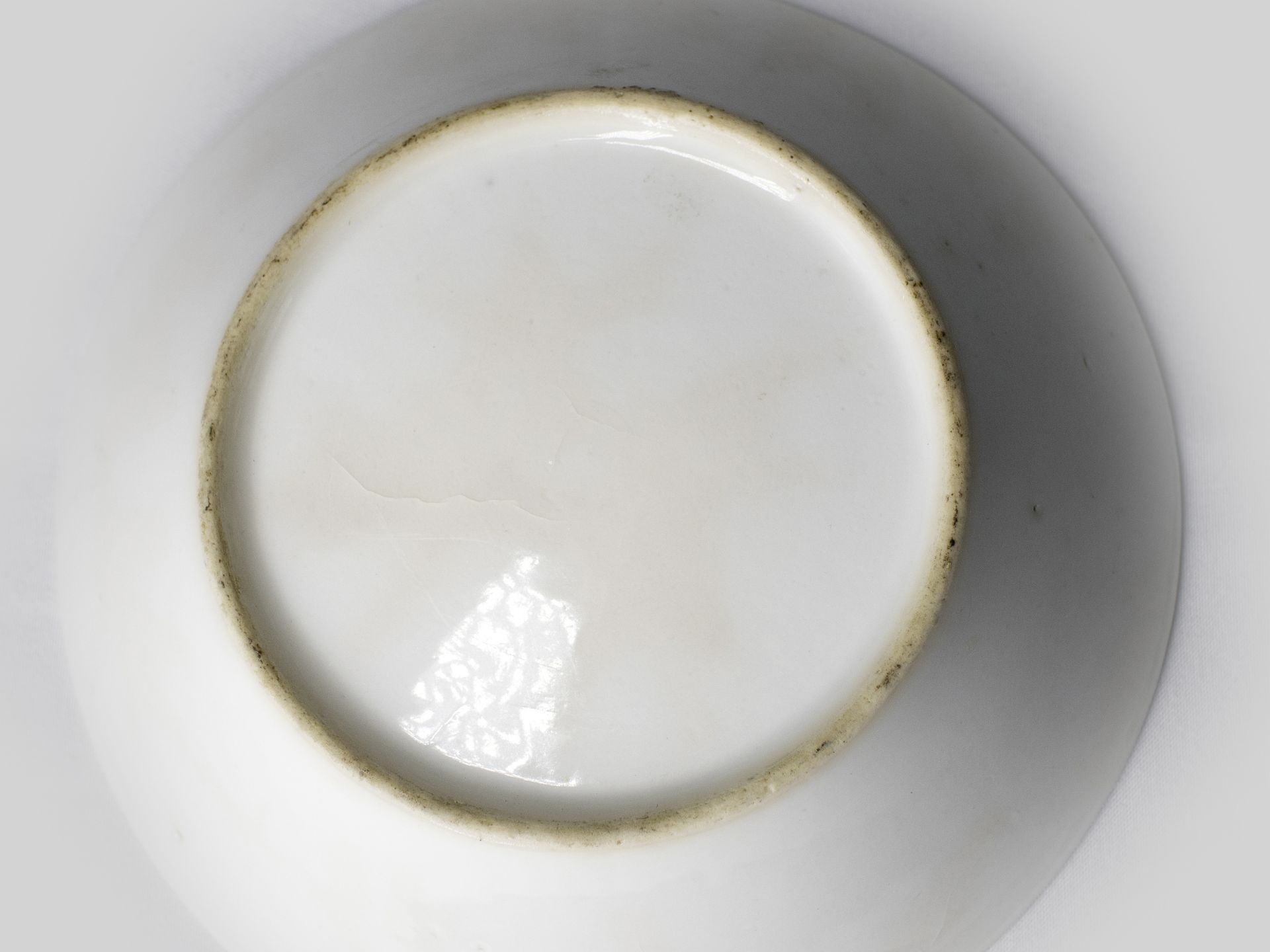 Tasse mit Untertasse, Porzellan, 1. Hälfte 19. Jh. - Image 6 of 8