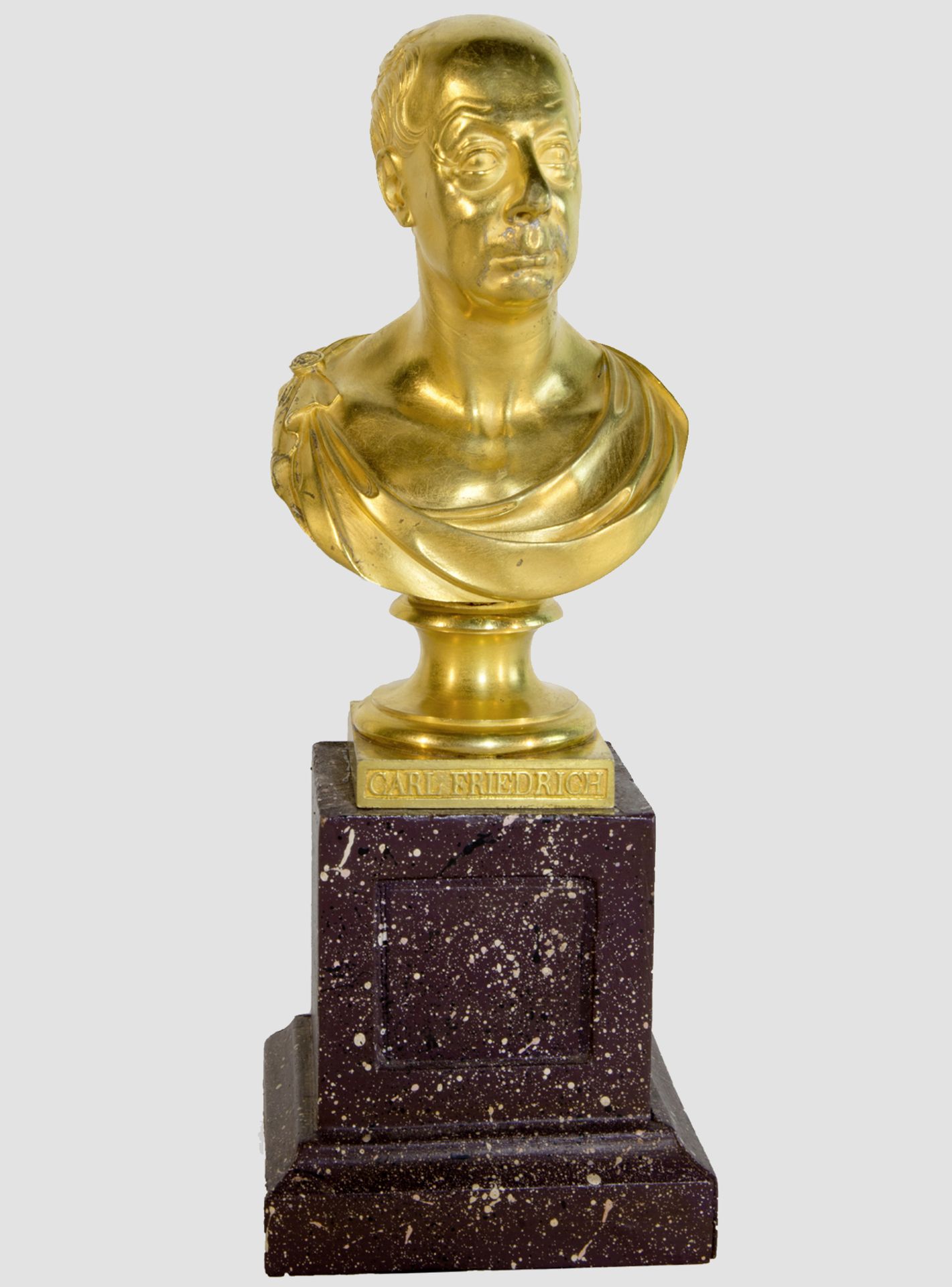 Großherzog Karl Friedrich von Baden, Josef Keyser fecit 1880, Bronze