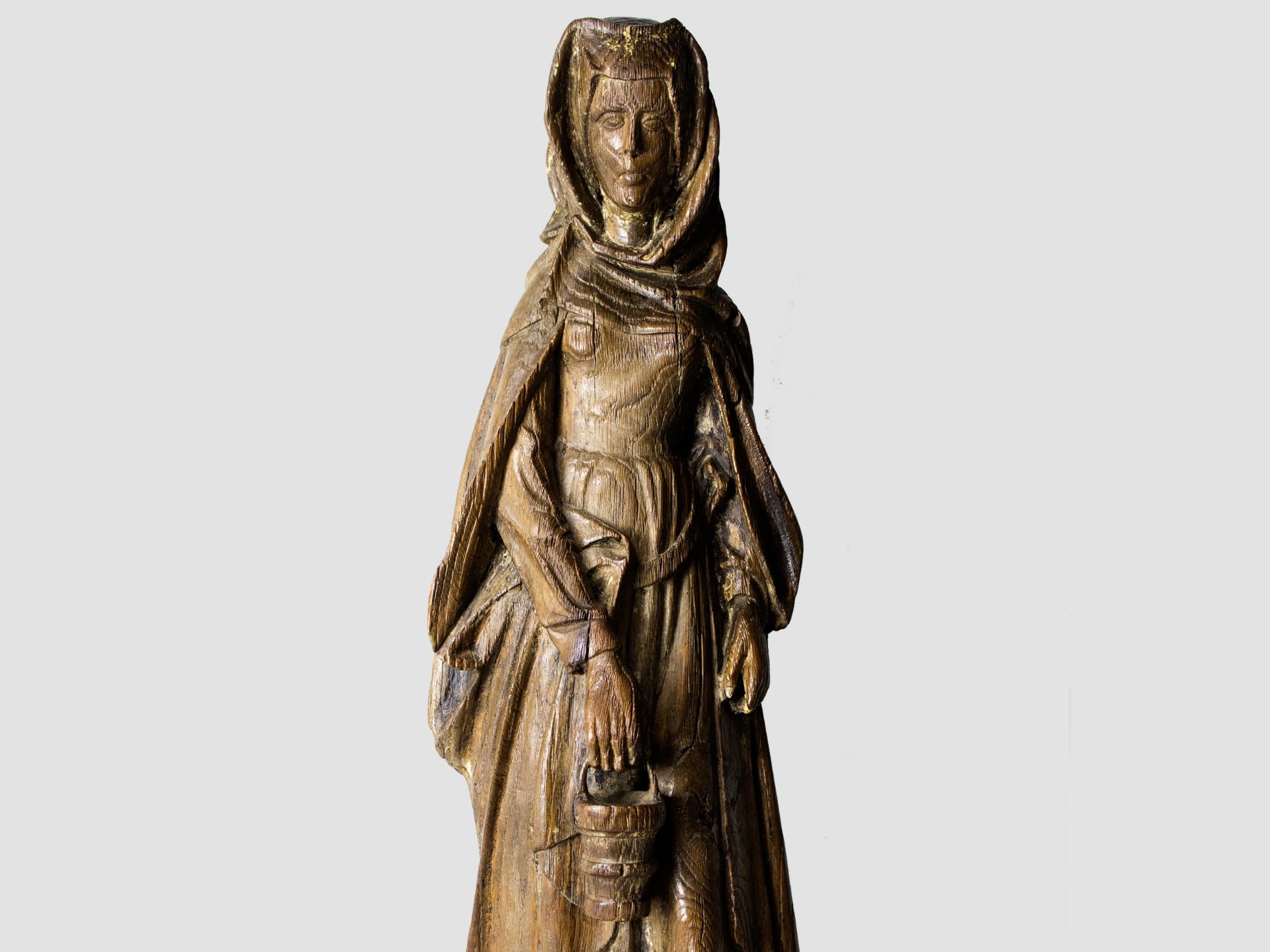 Heilige Martha, Burgund oder Nordfrankreich, um 1500 - Image 2 of 4