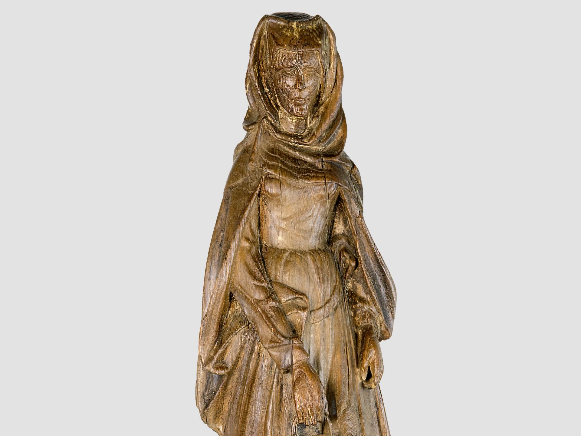 Heilige Martha, Burgund oder Nordfrankreich, um 1500 - Image 3 of 4