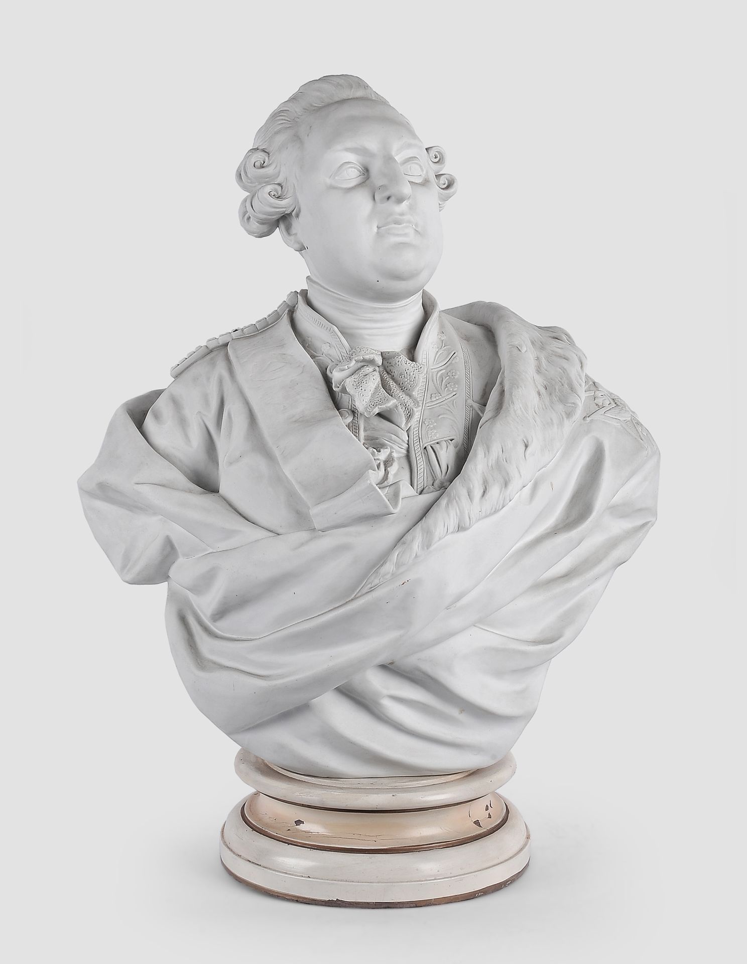 Portrait Louis XVI, Sevres Biscuit-Porzellan, 19. Jahrhundert