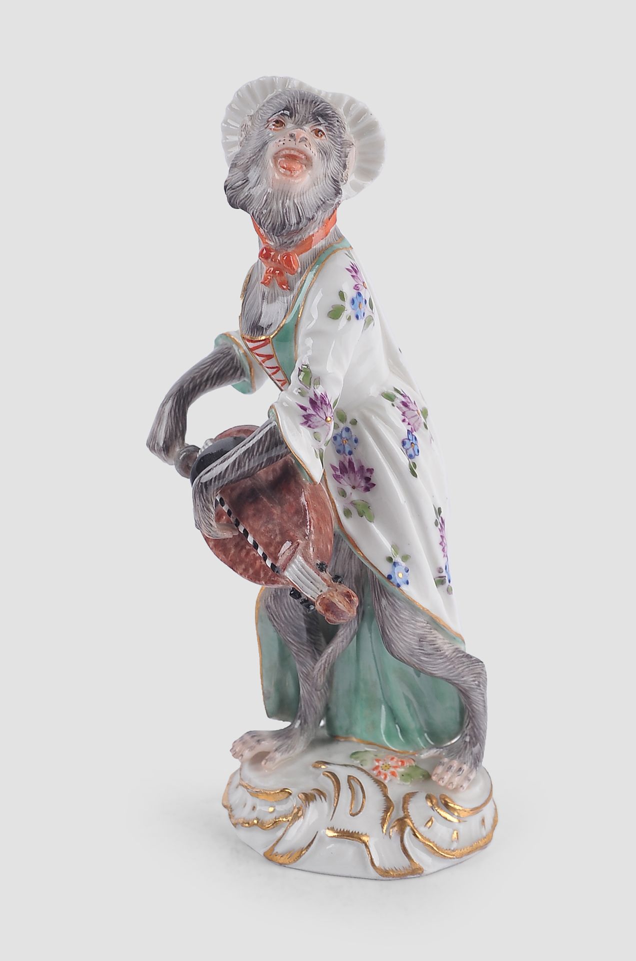 Meissen Porzellan Affe, 19. Jahrhundert