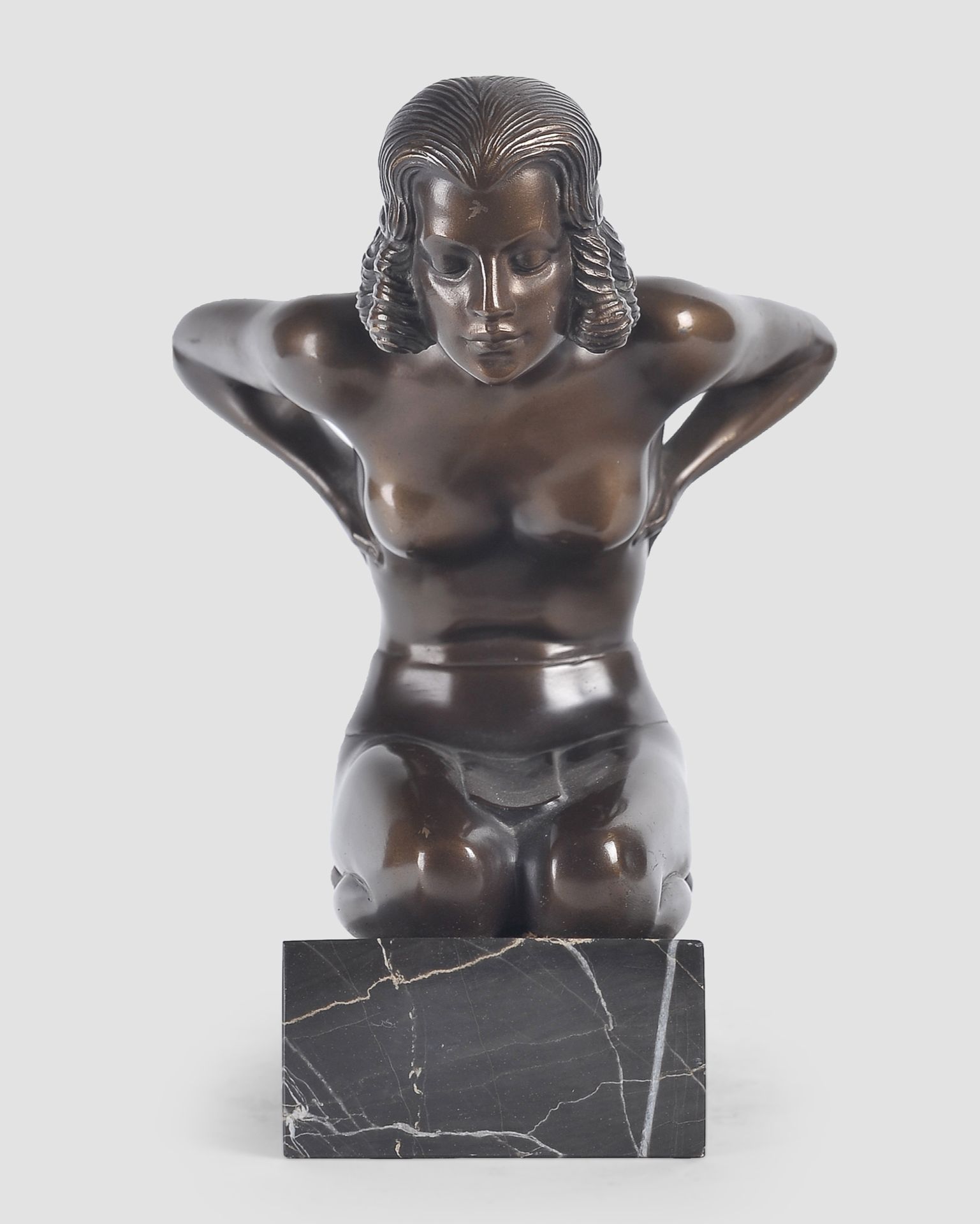 Josef Lorenzl, Wien 1892 - 1950 Wien, Odaliske, Bronze