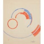 Frantisek Kupka, Opocno 1871 – 1957 Buteaux, Aus der Serie „Circulaires et rectilignes“, Aquarell