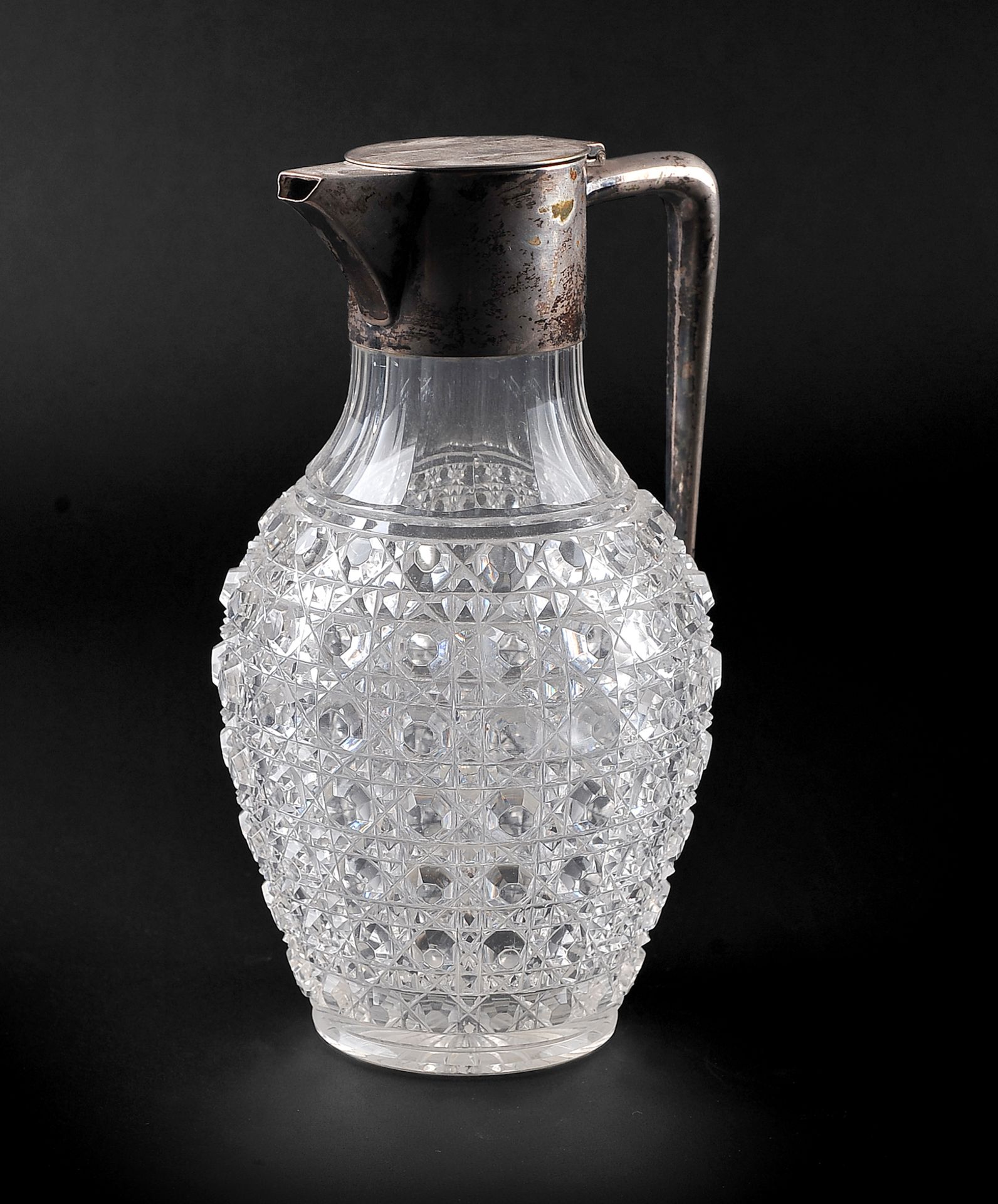 Henkelkrug, Glas, um 1920 - Bild 2 aus 2