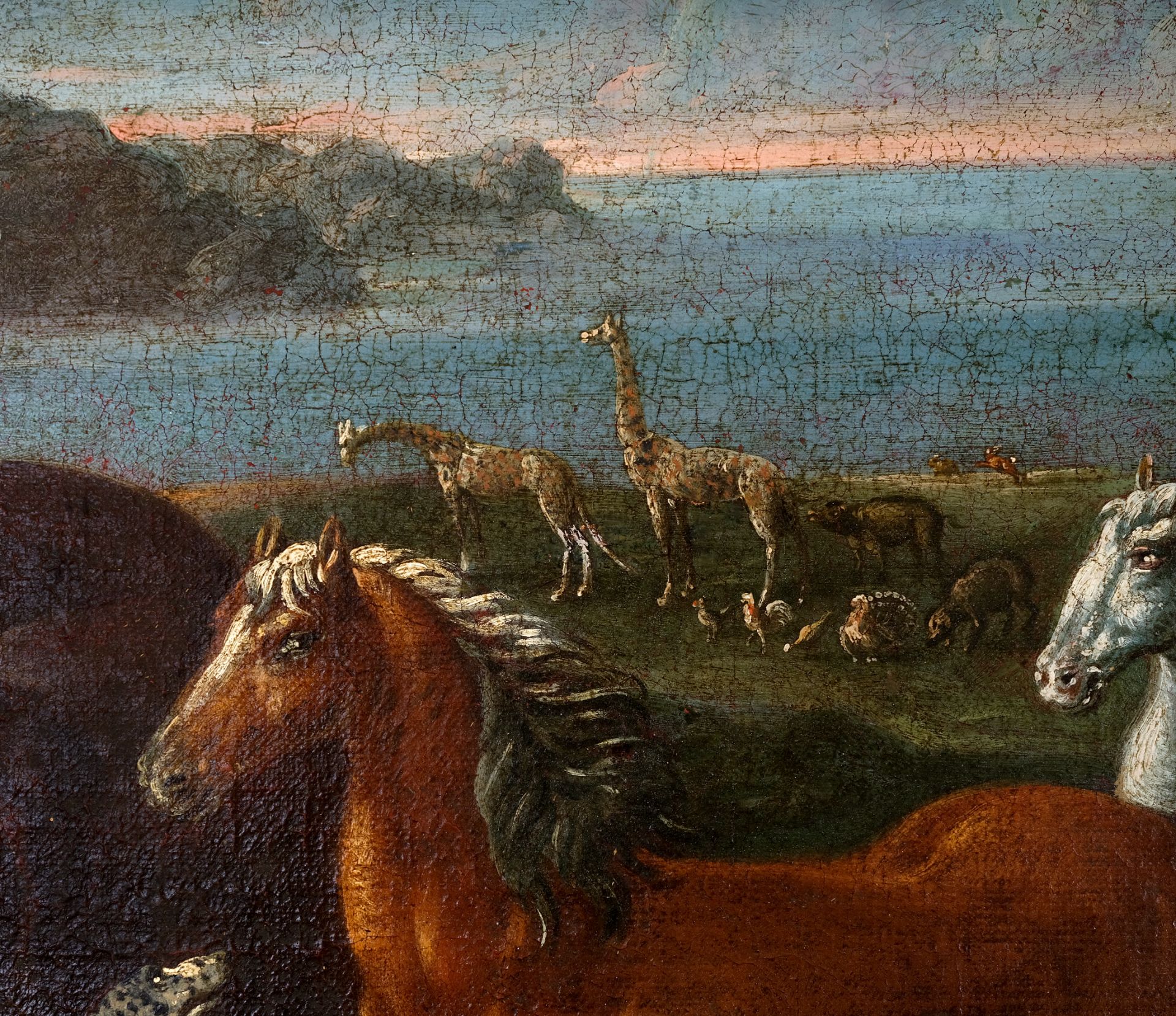 Cajetan Roos, detto Gaetano de Rosa, Rom 1690 – 1770 Wien, Arche Noah - Image 4 of 7