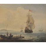 James Wilson Carmichael, England 1800 – 1863, Holländische Segelschiffe