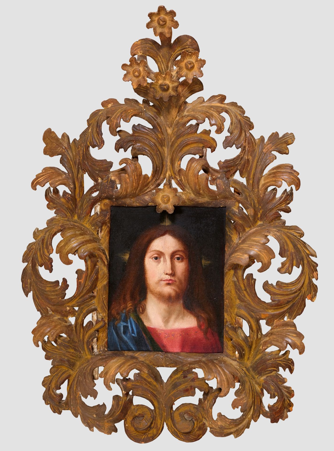 Salvator Mundi, Gemälde, Italien 16./17. Jhdt. - Image 2 of 3