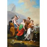 Amor im Streitwagen, Gemälde, Empire um 1790/1810