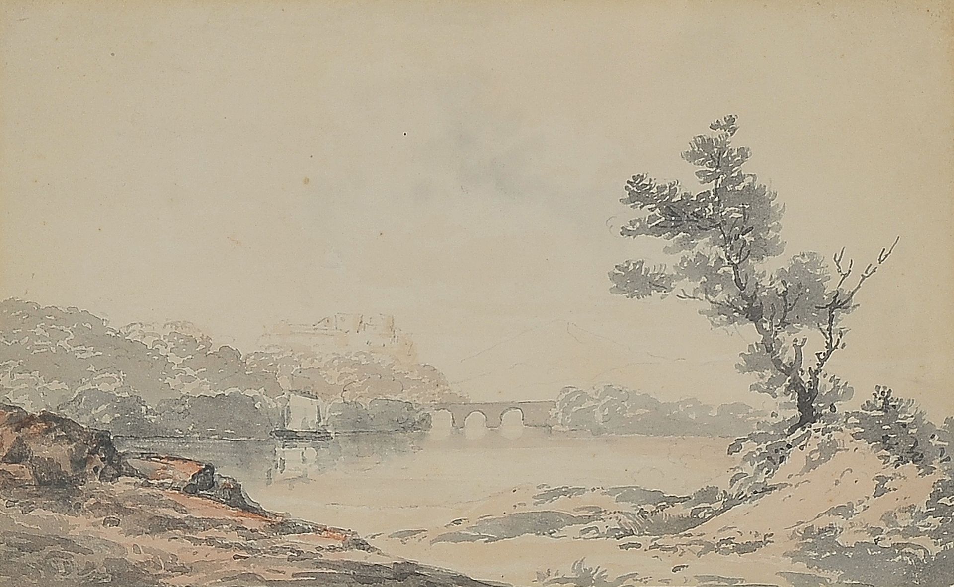 Nicholas Pocock, Brixtal 1740 – 1821 Maidenhead / Berteshire, Südländisches Motiv