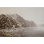 Joseph Rebell, Wien 1787 – 1828 Dresden, Villa am Lago di Como