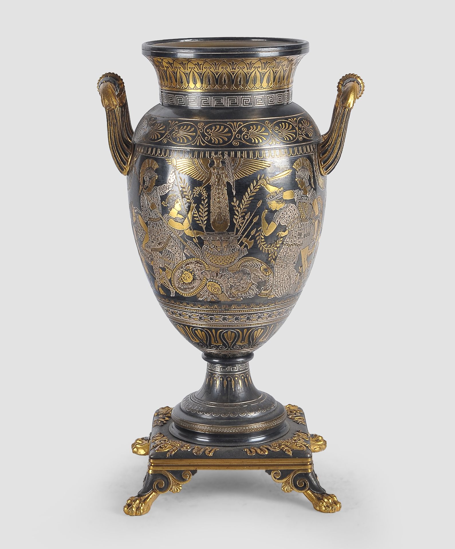 Amphora Vase, nach der Antike, Italien um 1860/70