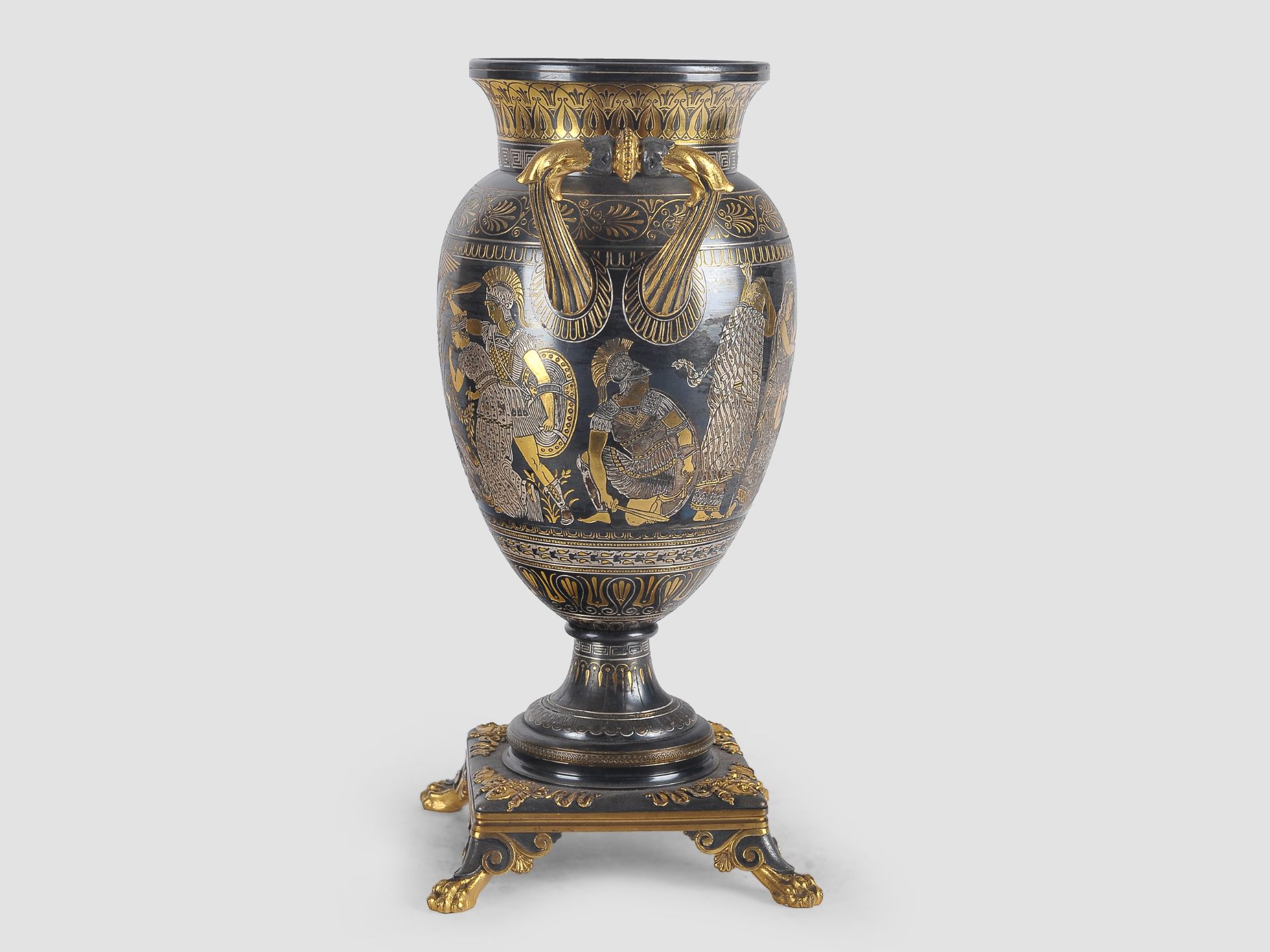 Amphora Vase, nach der Antike, Italien um 1860/70 - Bild 2 aus 7