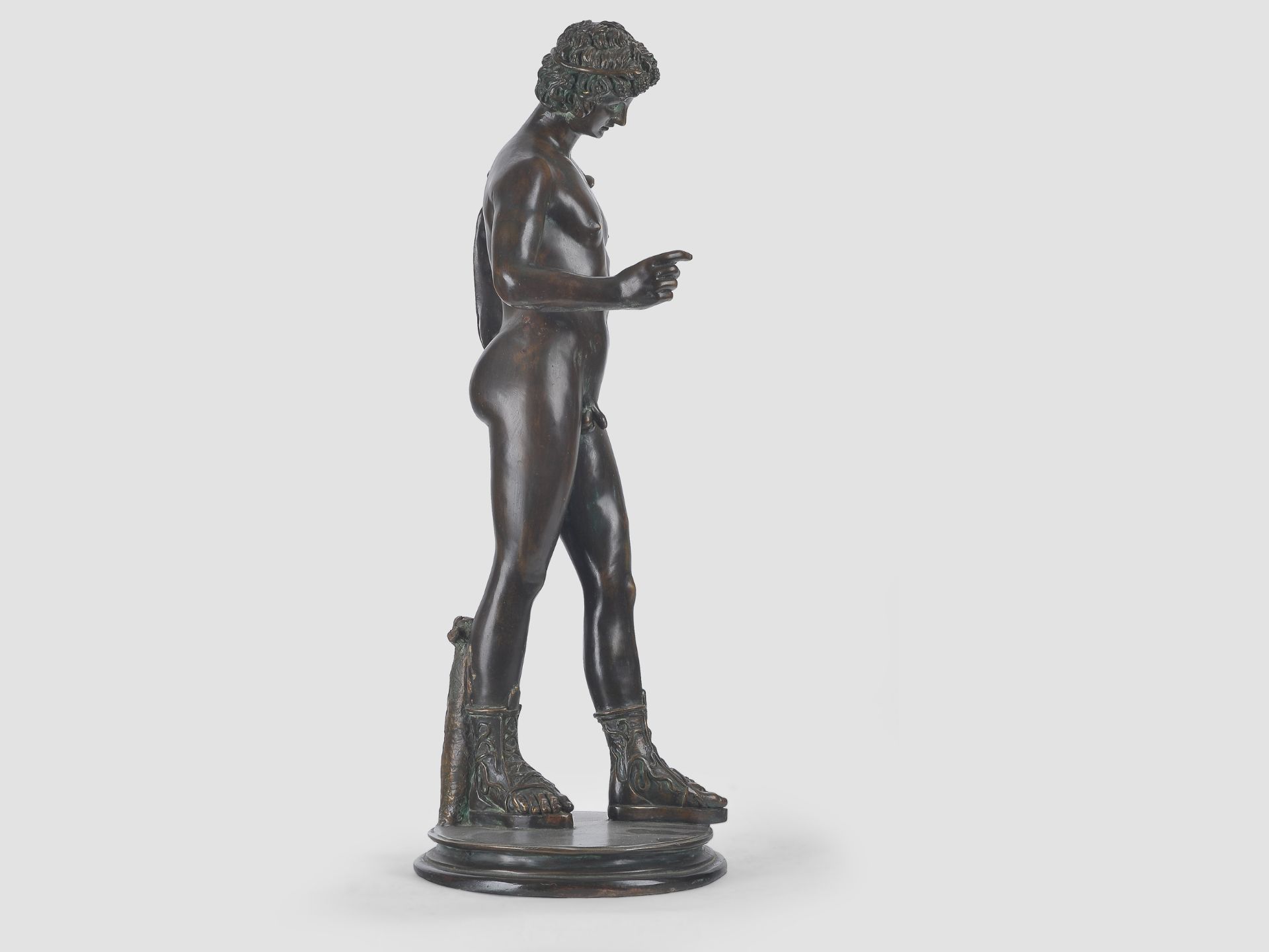 Dionysos, Bronze um 1870/90 - Bild 3 aus 5