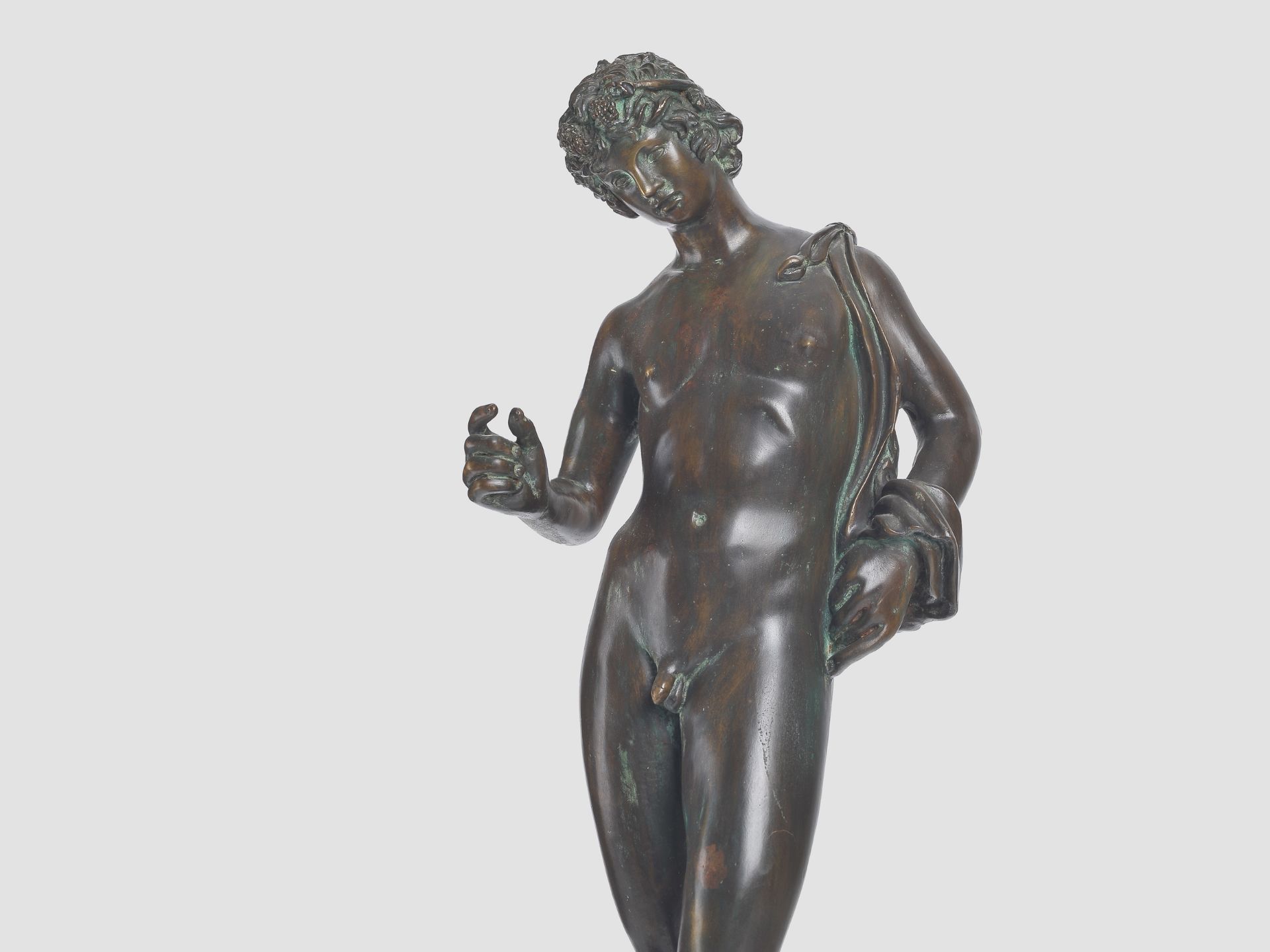 Dionysos, Bronze um 1870/90 - Bild 4 aus 5