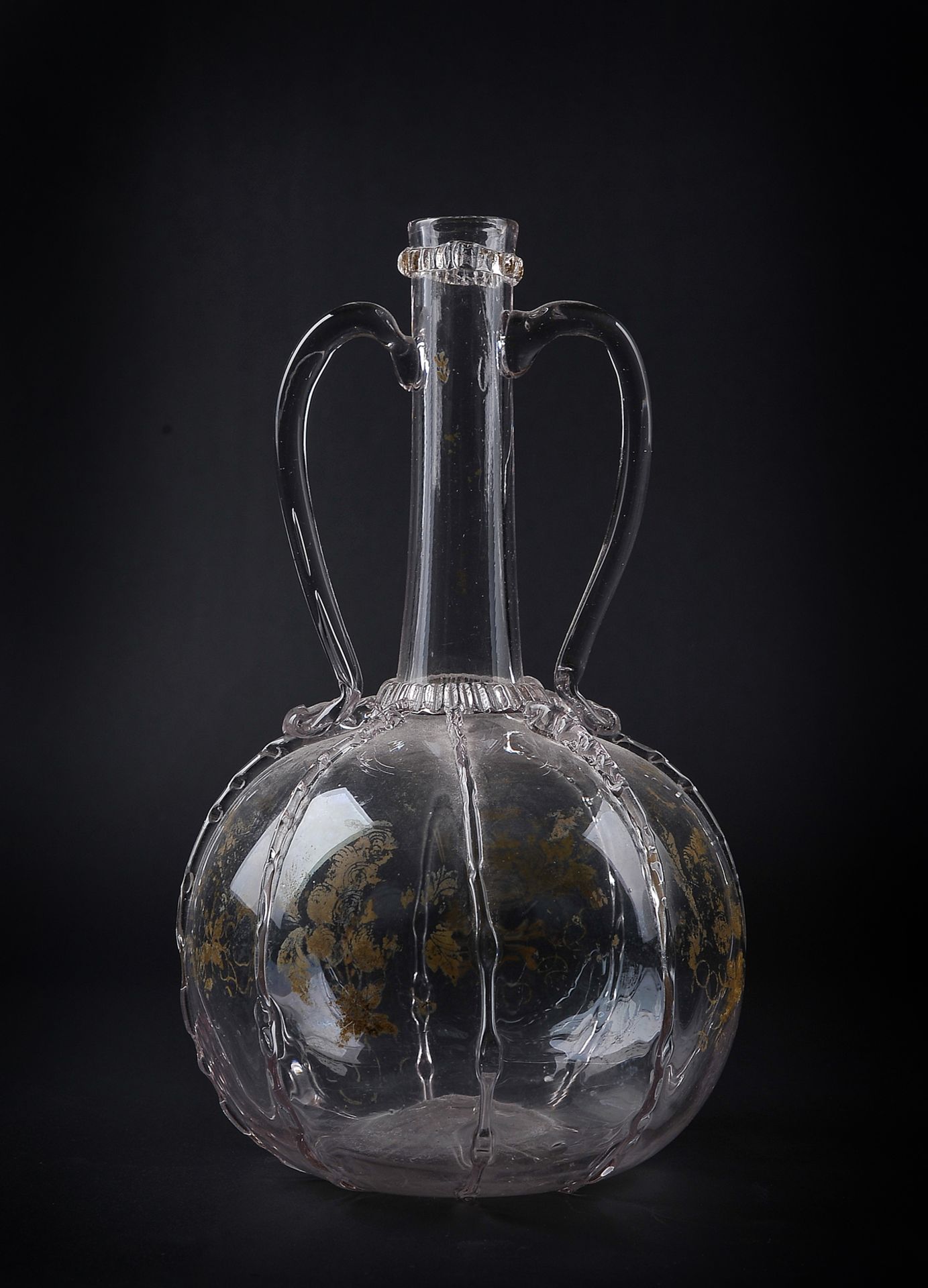 Glasflasche, Barock, 17./18. Jahrhundert