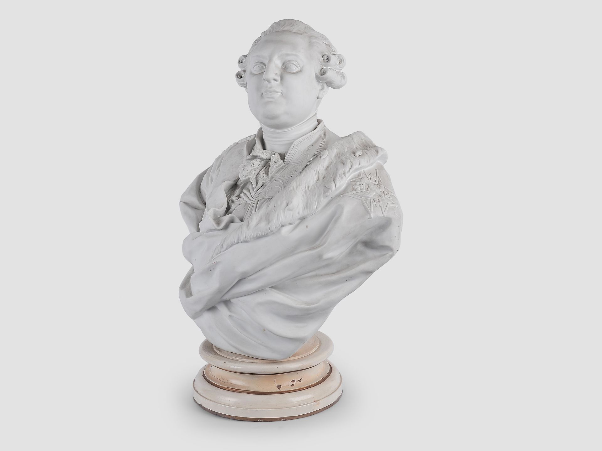 Portrait Louis XVI, Sevres Biscuit-Porzellan, 19. Jahrhundert - Image 2 of 4