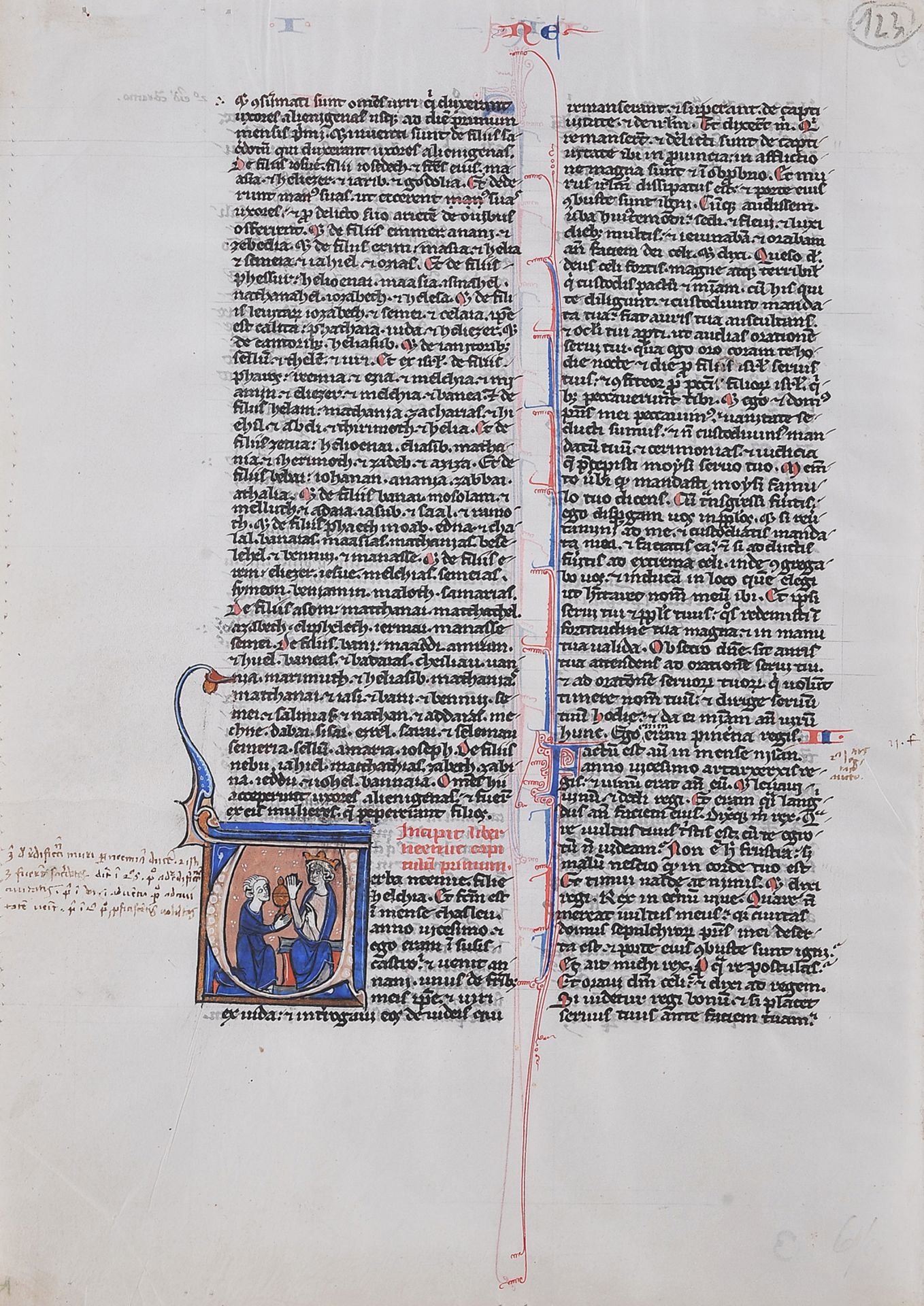Buchmalerei, Illumination, um 1250