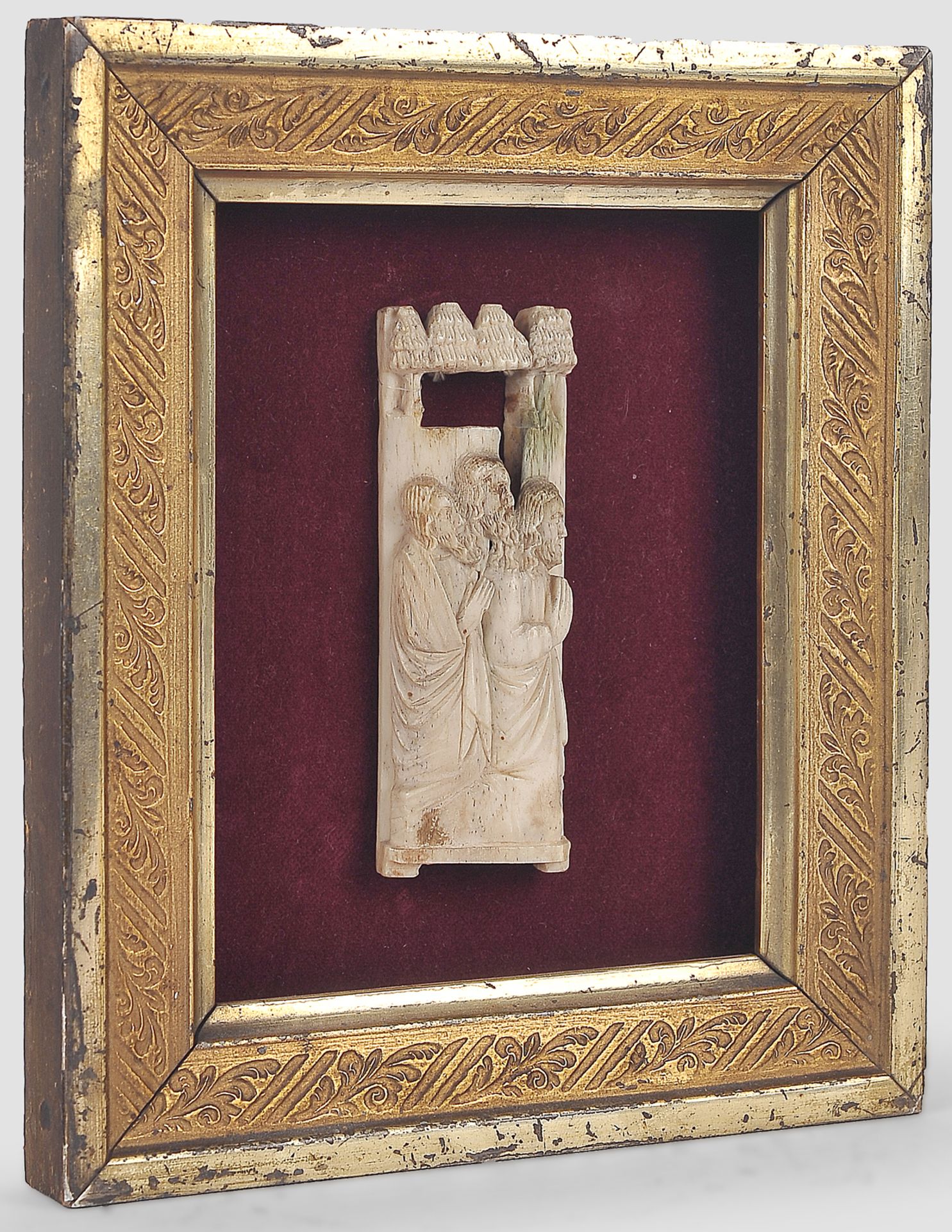 Relief Plakette, Werkstatt der Embriarchi?, um 1400/30 - Image 3 of 4