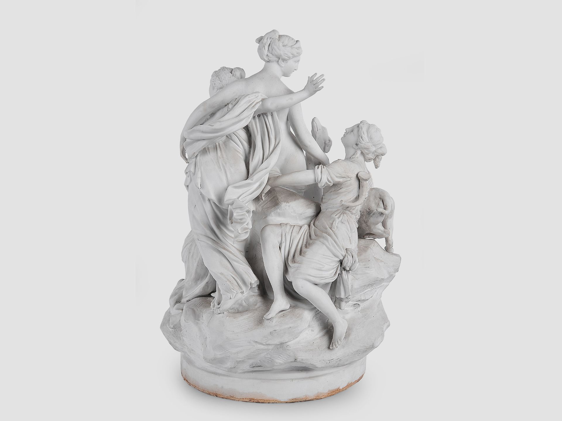 Sevres Porzellan, Diana mit ihren Gefährtinnen, 19. Jahrhundert - Image 3 of 6