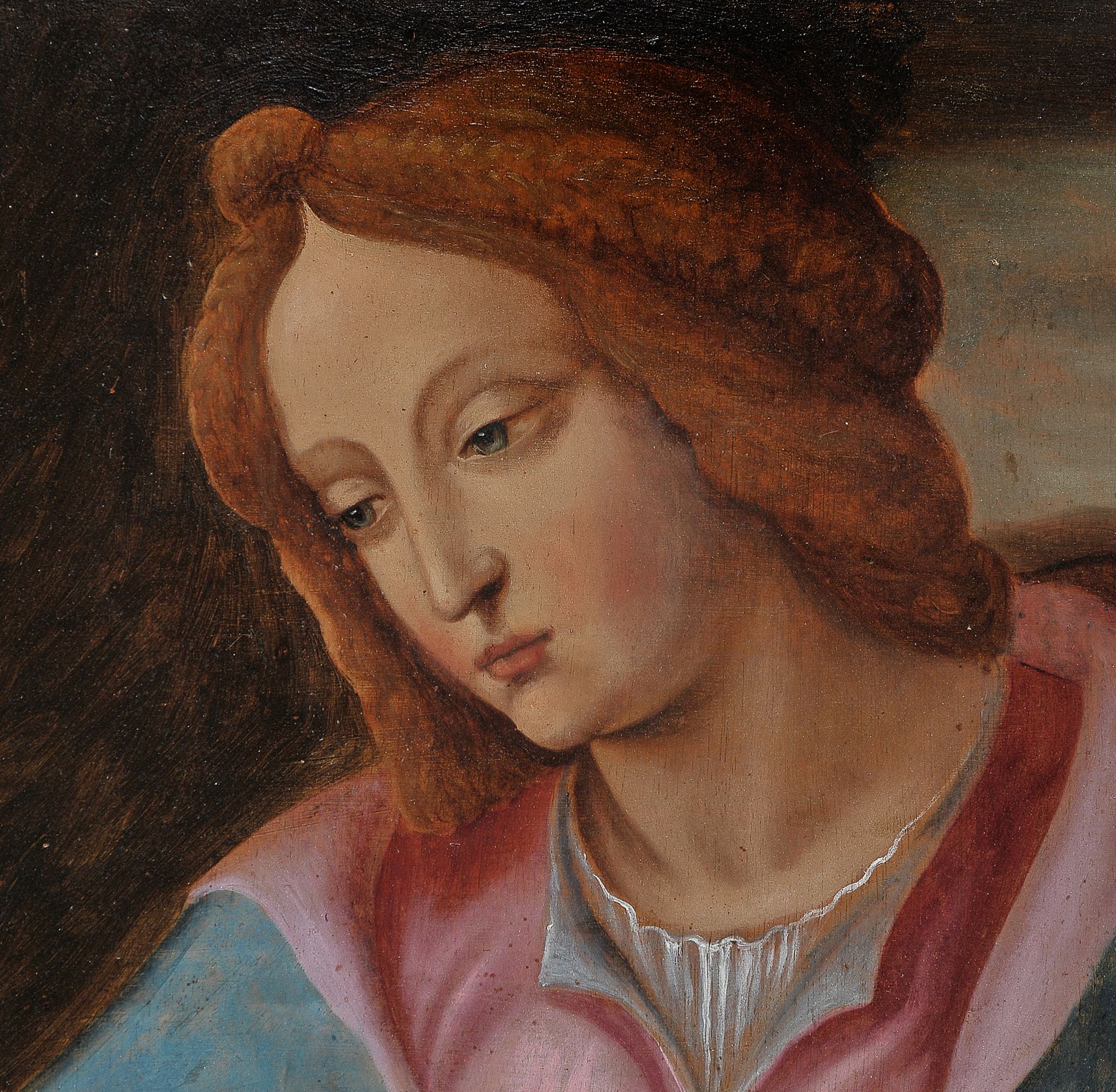 Madonna, Gemälde, 17. Jhdt. - Image 5 of 7