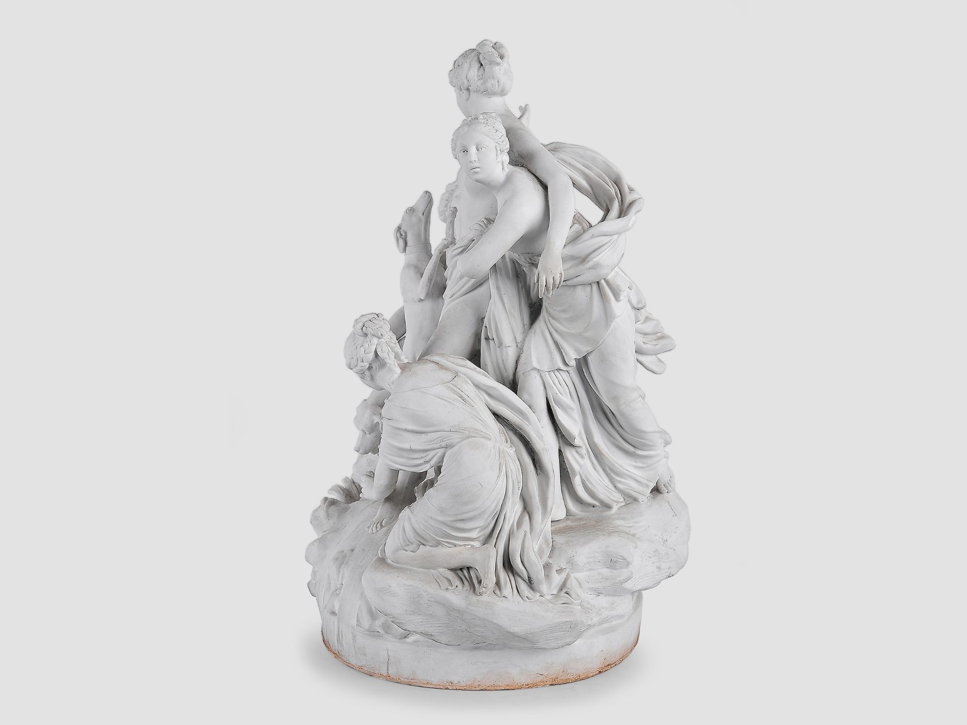 Sevres Porzellan, Diana mit ihren Gefährtinnen, 19. Jahrhundert - Image 2 of 6