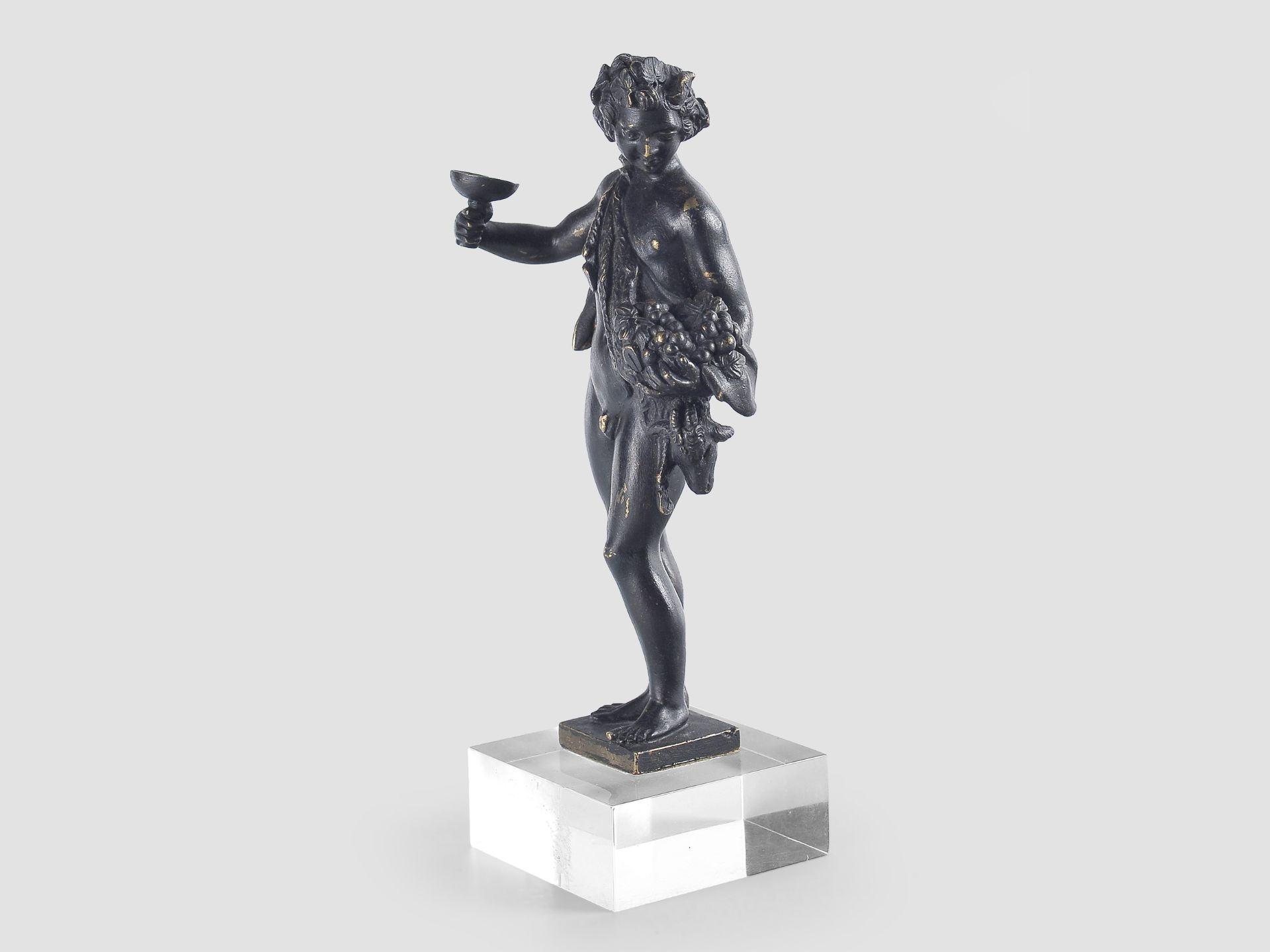Bacchus, Bronze, 19. Jahrhundert - Bild 2 aus 5