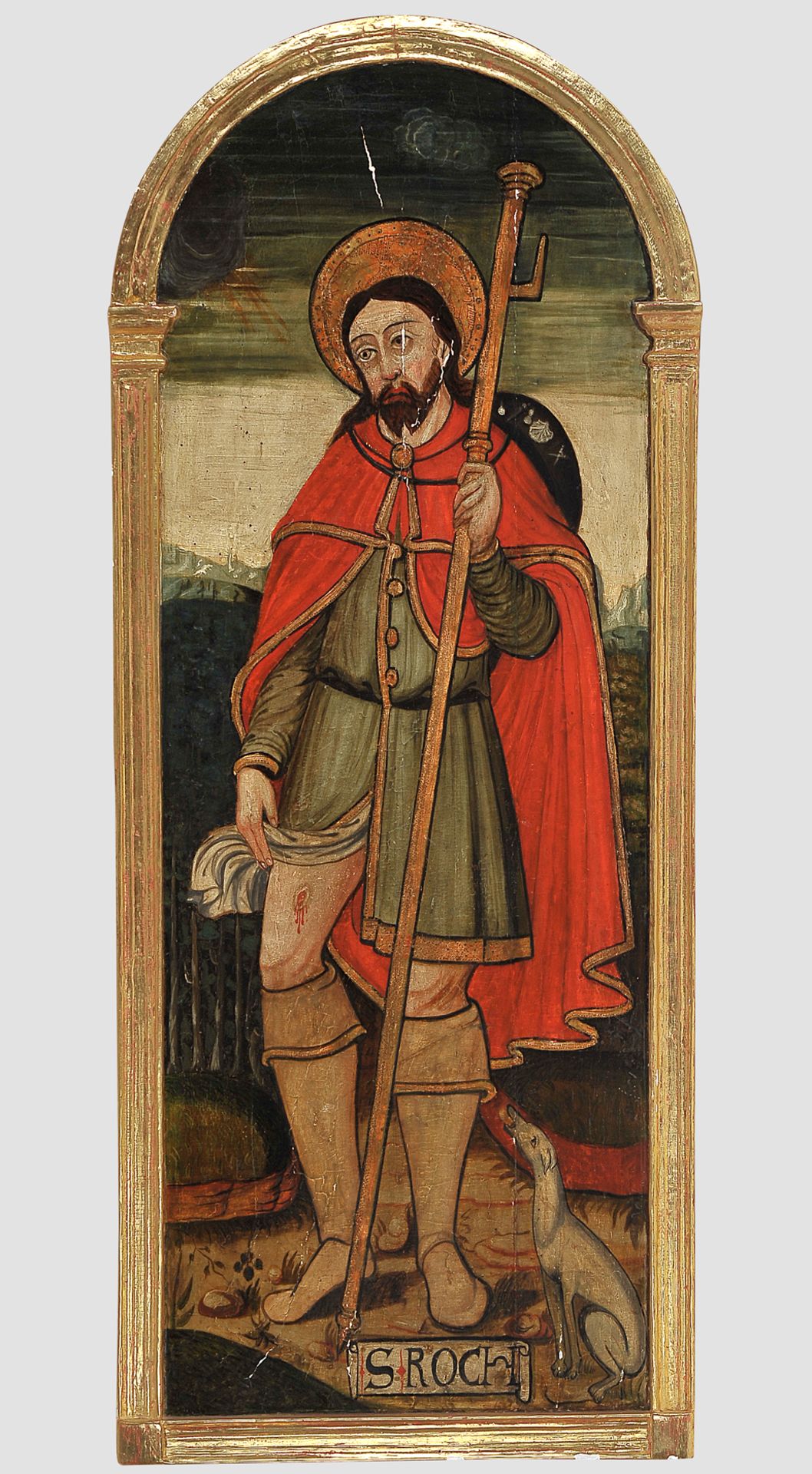 Heiliger Rochus, Gemälde, Anfang 16. Jhdt.
