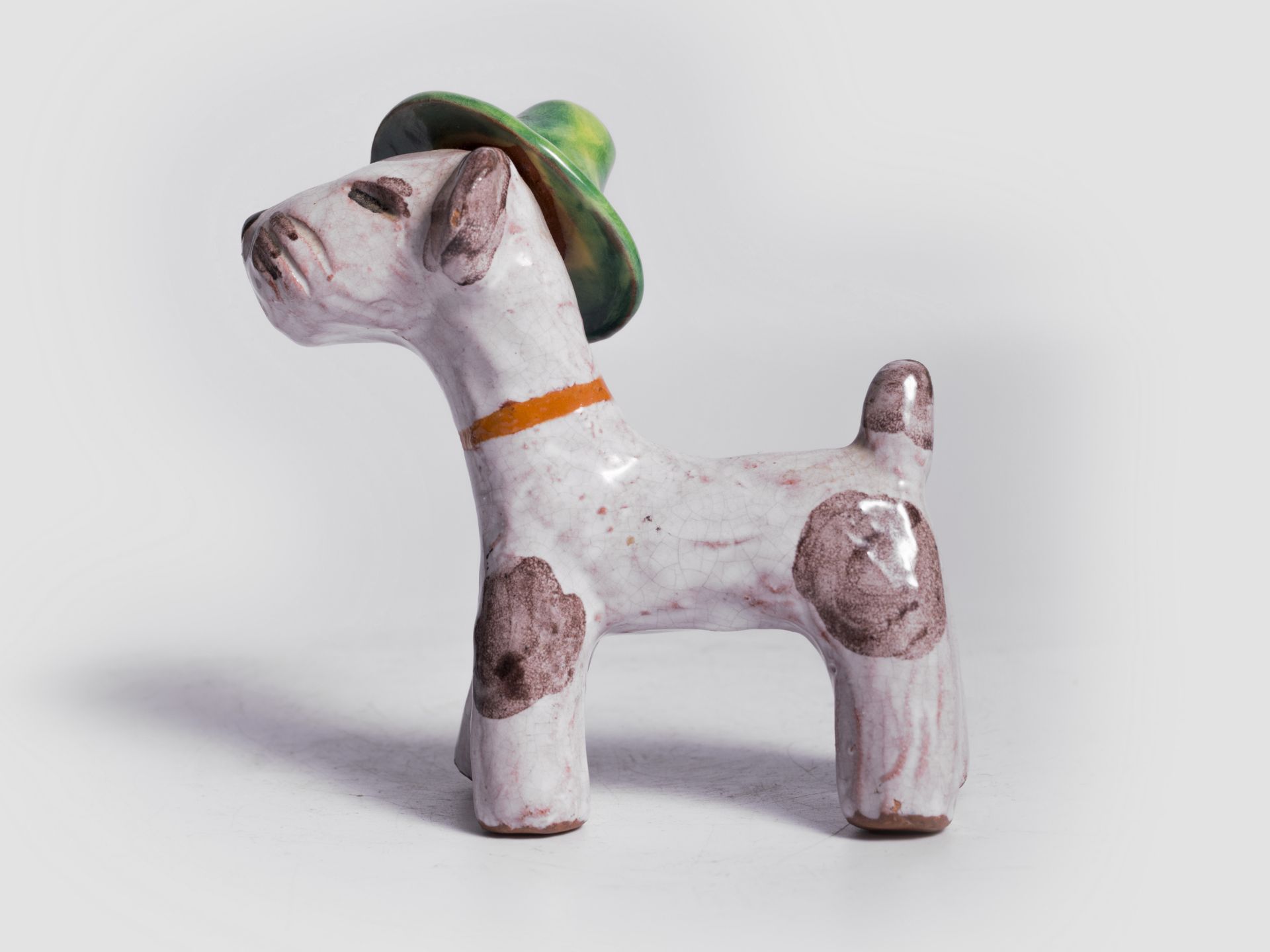 Walter Bosse, Vienna 1904 - 1979 Iserlohn, Dog wearing "Steirerhut"